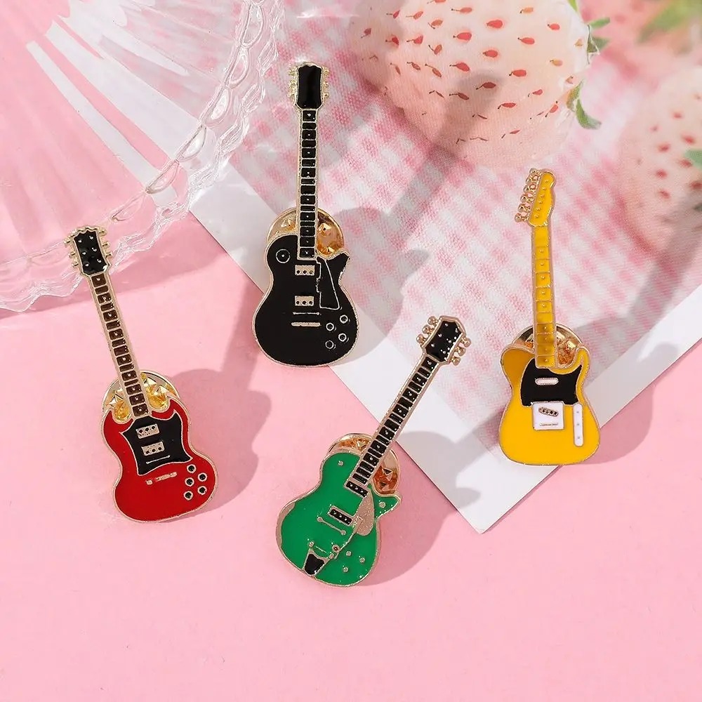 Musical Instrument Jewelry - 1/2/4 шт. винтажные металлические эмалированные броши