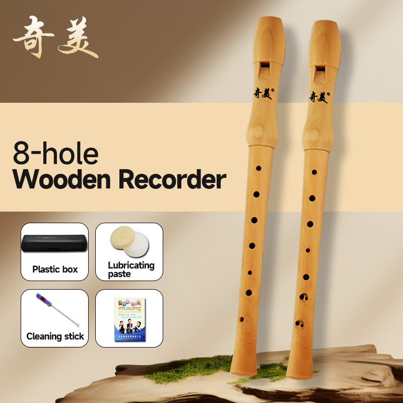 Musical Instrument German - Высокочастотная восьмидырочная деревянная блокфлейта Chimei в