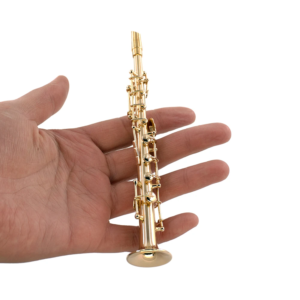 Musical Instrument Japan - Миниатюрный медный саксофон-сопрано, модель музыкальных инструментов