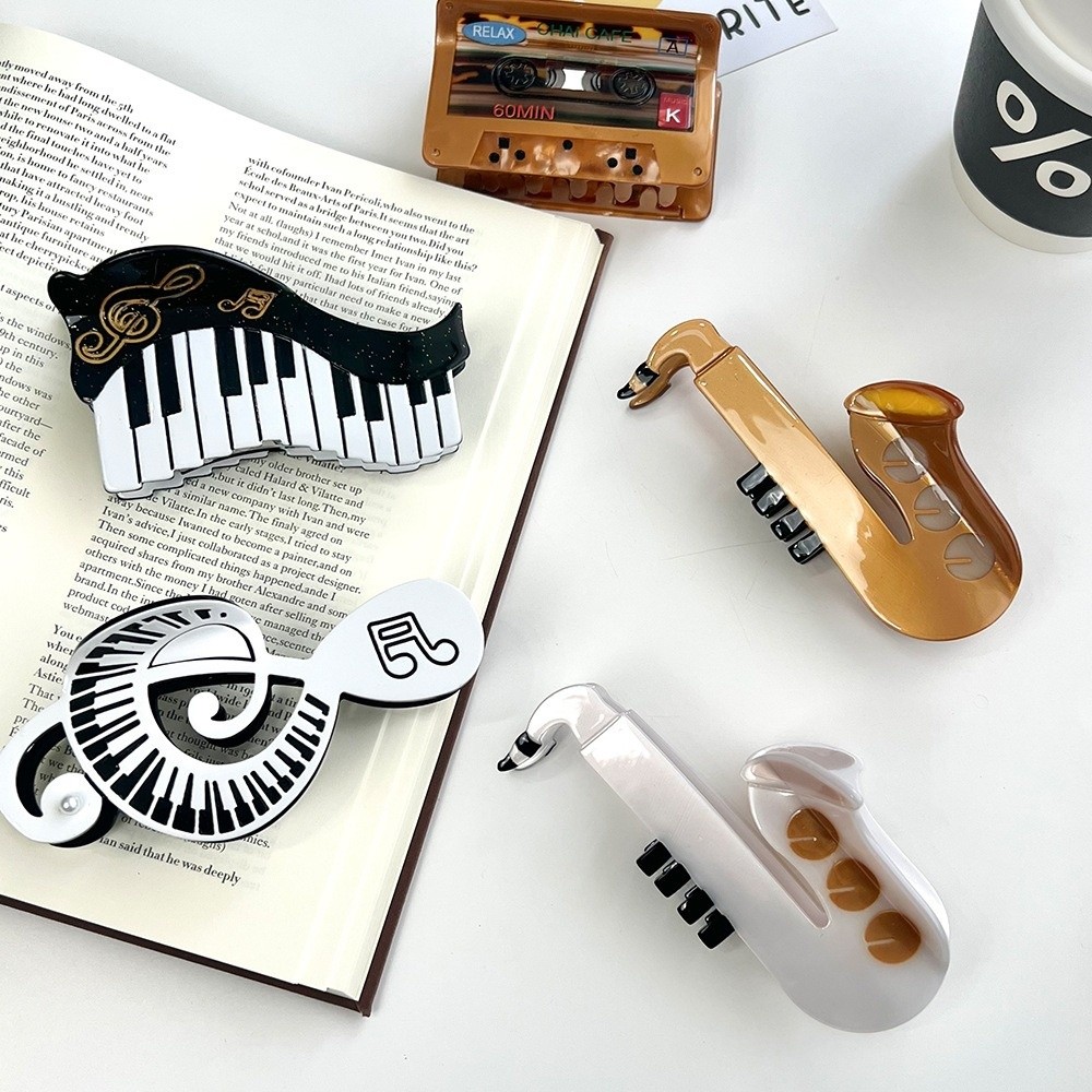 Musical Instrument Video - Новая заколка для волос из ацетата