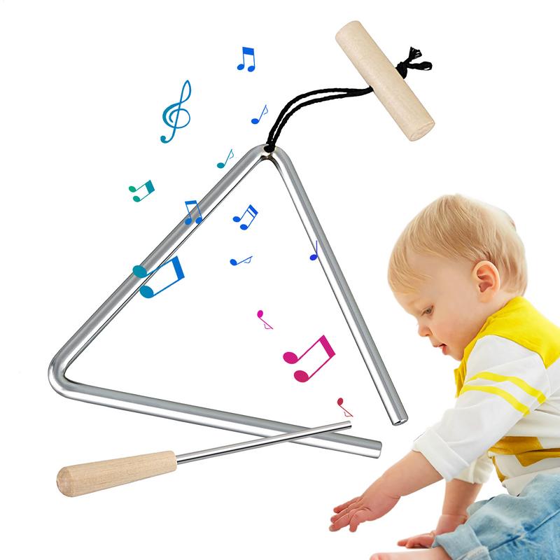 Musical Instrument Chimes - Музыкальный треугольный инструмент, стальной музыкальный ручной