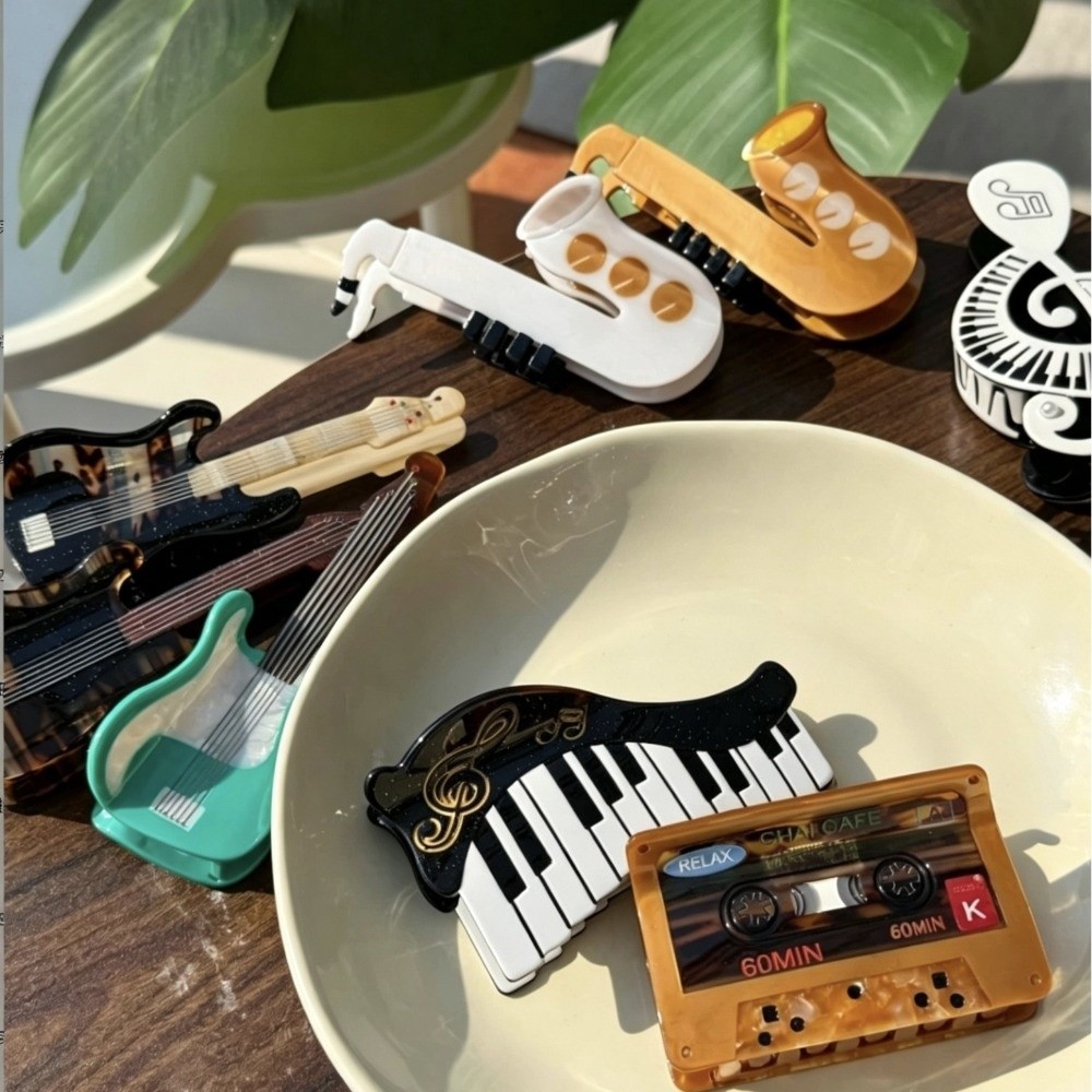 Musical Instrument Video - Новая заколка для волос из ацетата
