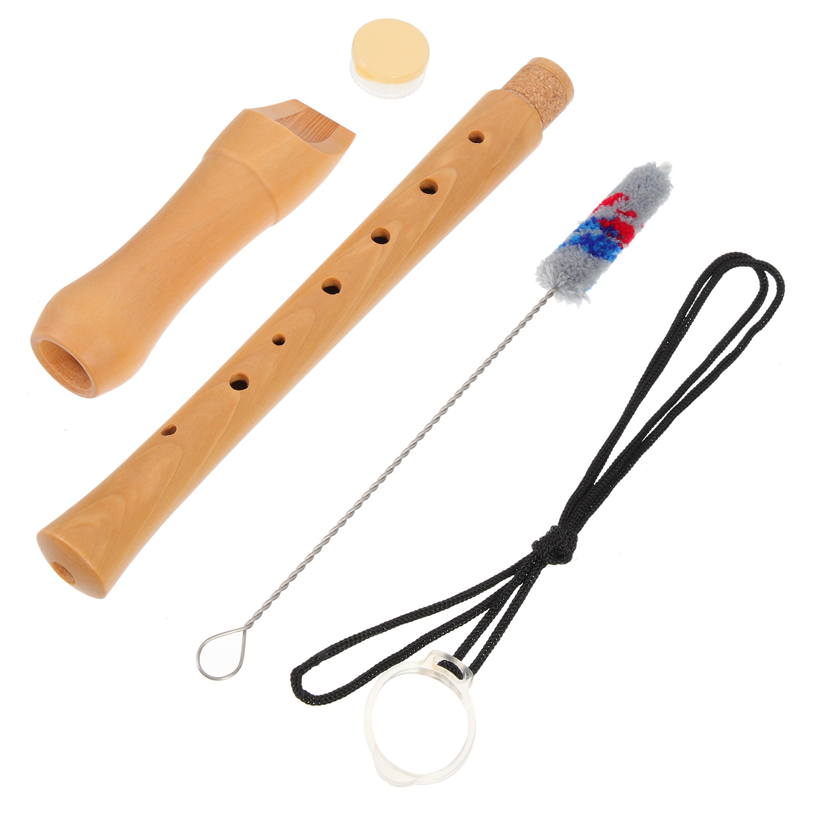 Musical Instrument German - 1 комплект 8-дырочной блокфлейты в немецком
