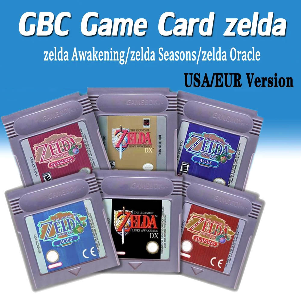 Musical Instrument Zelda - Игровая карта GBC The Legend of