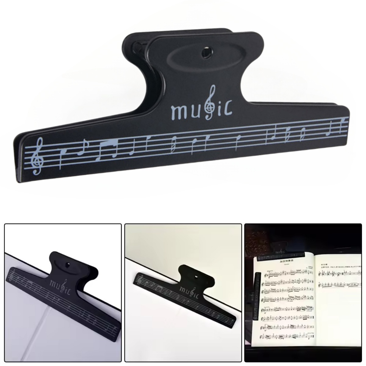 Musical Instrument Book - Зажимы для нот, зажим для страниц