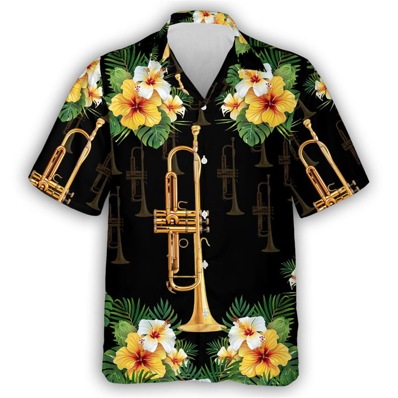 Гавайские рубашки с графикой г – обзор и цена Musical Instrument Japan