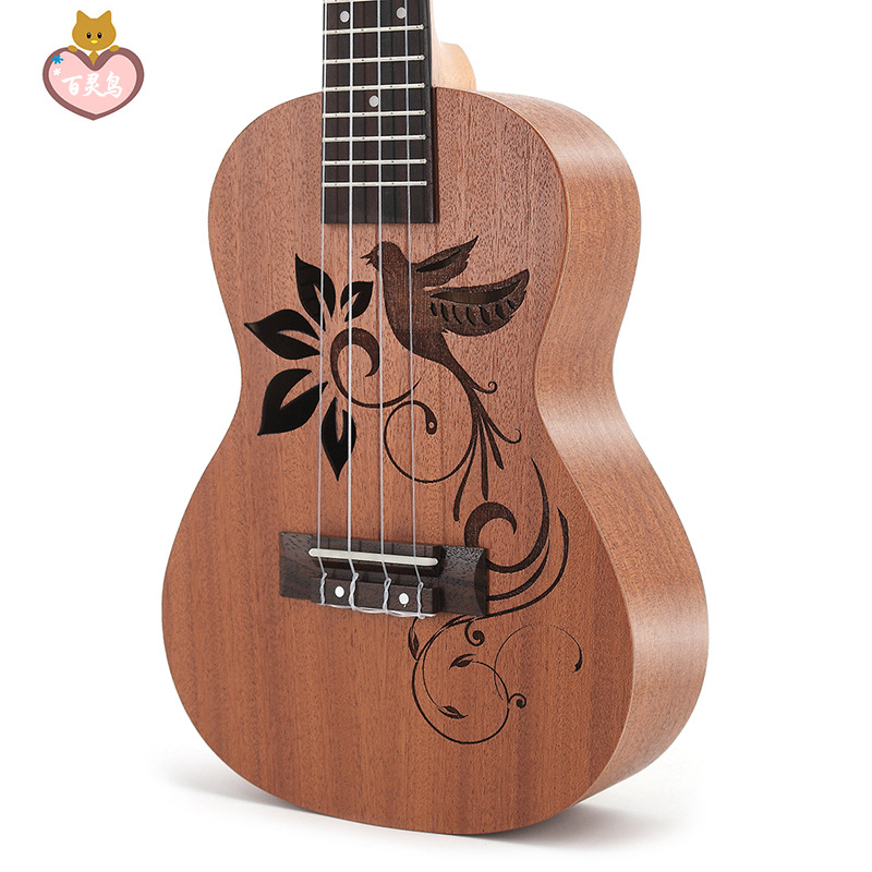 23-дюймовая укулеле из сапеле  – обзор и цена Musical Instrument Hawaii