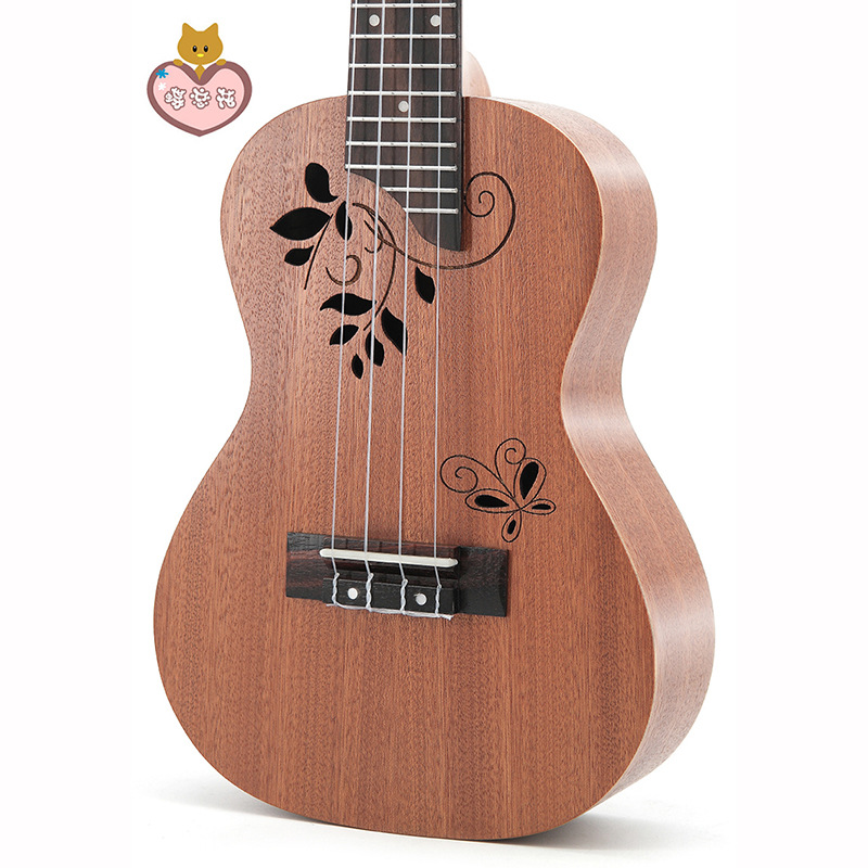 23-дюймовая укулеле из сапеле  – обзор и цена Musical Instrument Hawaii