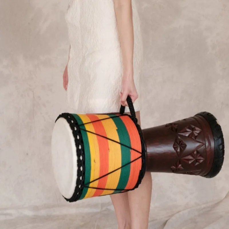12-дюймовый джембе из красного – обзор и цена Musical Instrument African